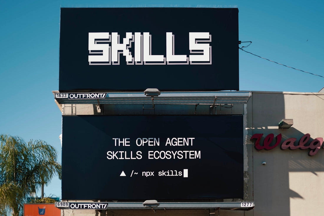 Billboard advertising skills the open agent skills ecosystem